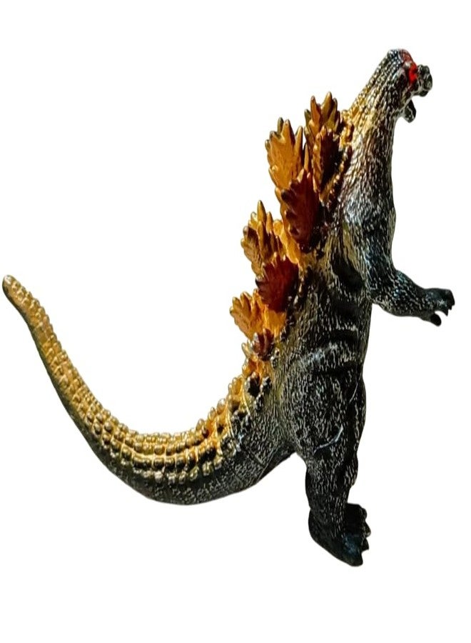 DTR Creation Godzilla Gold Dinosaur Action Figure Toy with Sound for Kids, Soft Rubber Dinosaur Toy, Collection Birthday Gifts Jurassic World Toys, Statue Toys(15 CM) - Image 1